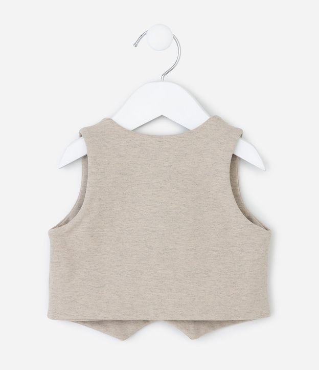 Conjunto Infantil con Body Polo y Chaleco - Talle 0 a 18 Meses 8