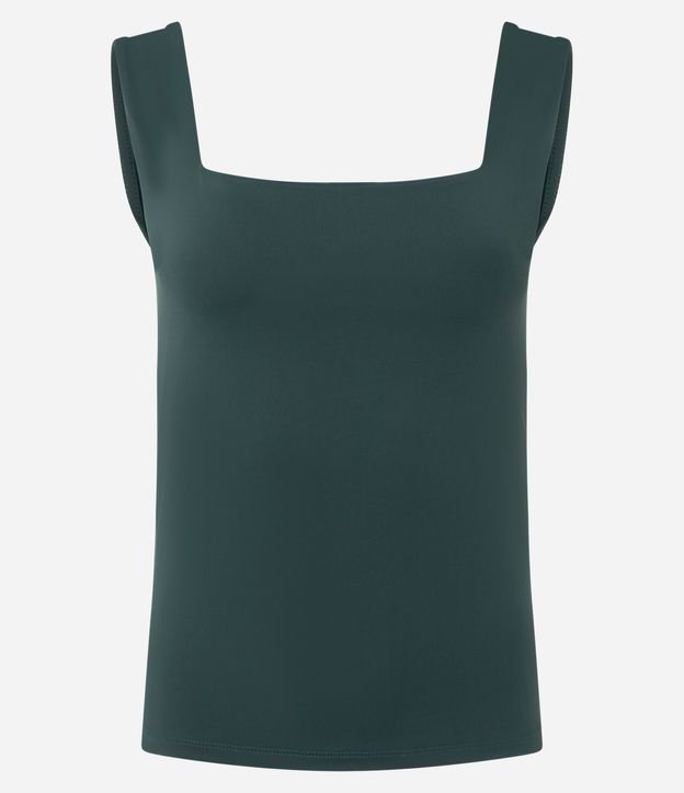 Blusa en Poliamida con Escote Cuadrado 2