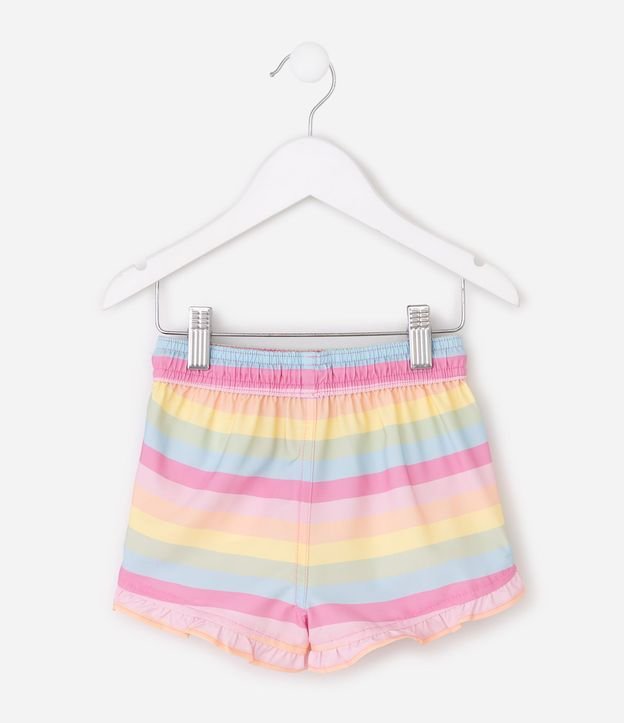 Short Infantil con Estampado Rayada y Cordón – Talle 1 a 6 años 3