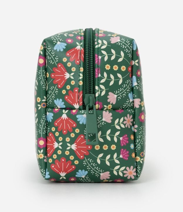 Neceser Rectangular Mediana con Estampa Floral 2