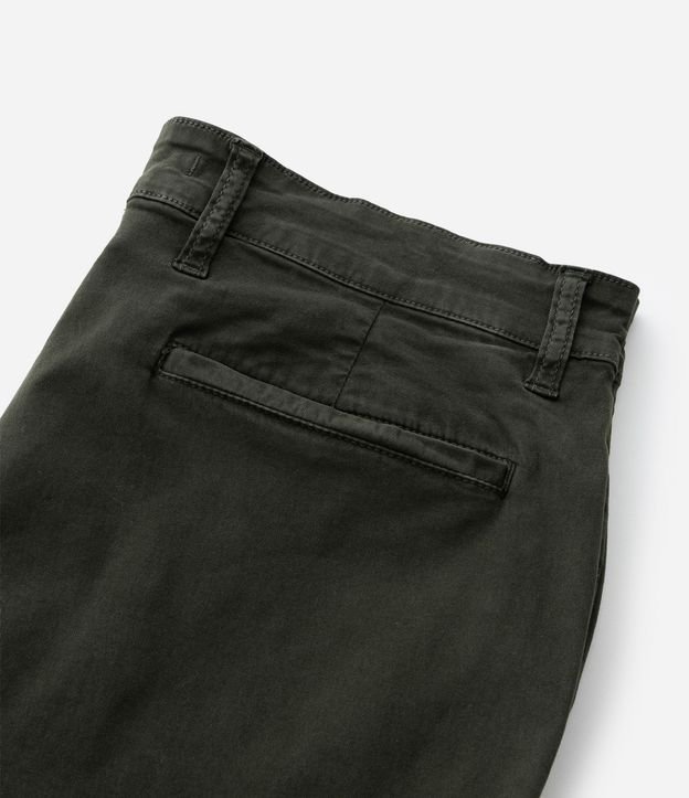 Pantalón Slim en Sarga Lavada 8