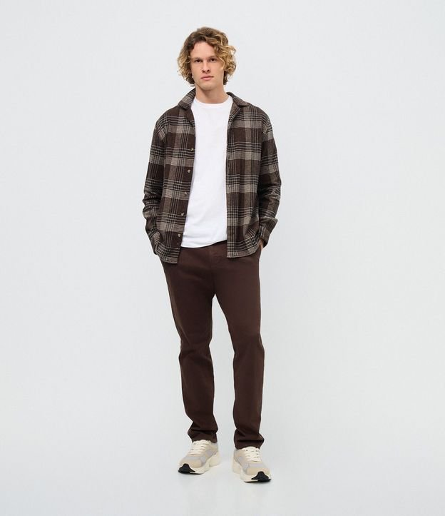 Pantalón Slim en Sarga Lavada 2