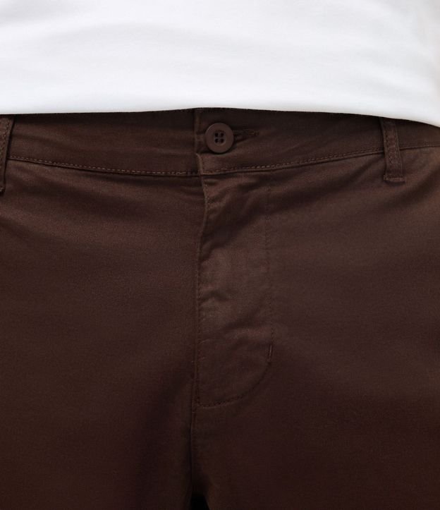 Pantalón Slim en Sarga Lavada 4