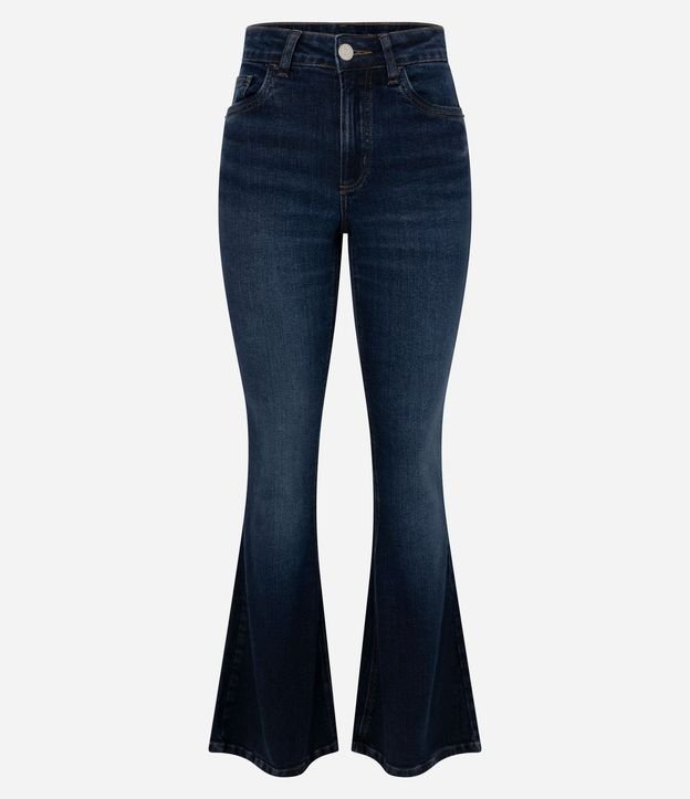 Pantalón Flare Jeans con Bolsillos Funcionales 5