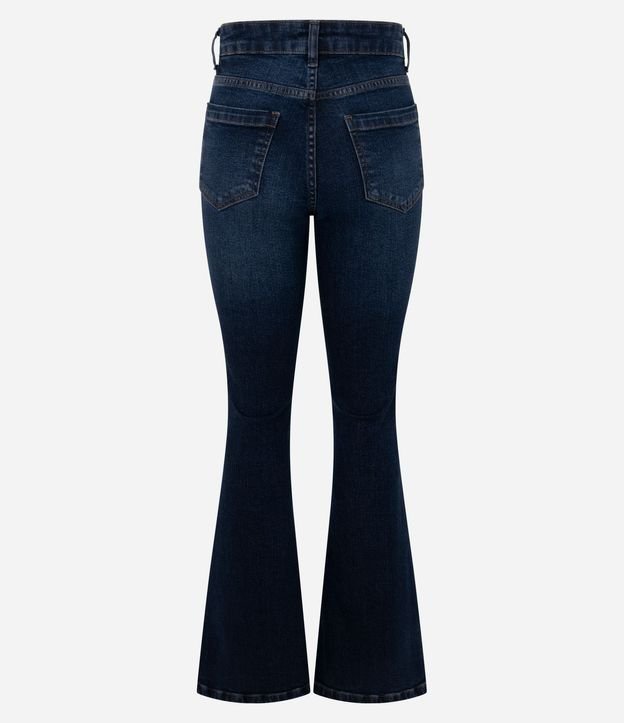 Pantalón Flare Jeans con Bolsillos Funcionales 6
