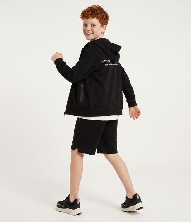 Saco Infantil en Tech Fleece con Cremallera y Capucha – Talle 5 a 14 años 6