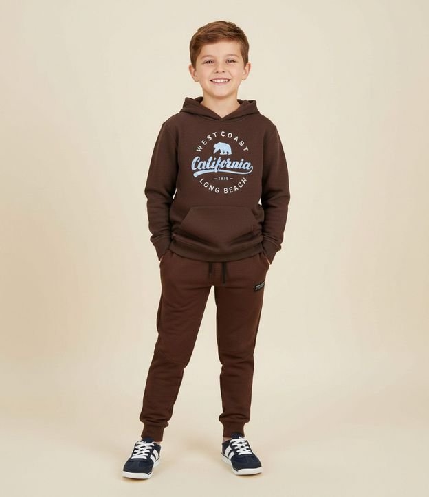 Pantalón Infantil en Algodón Texturizado con Cremallera – Talle 5 a 14 años