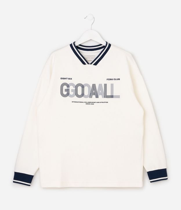 Remera Infantil en Algodón con Textura Picking Deportivo - Talle 5 a 14 años 2