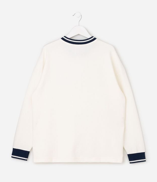 Remera Infantil en Algodón con Textura Picking Deportivo - Talle 5 a 14 años 3