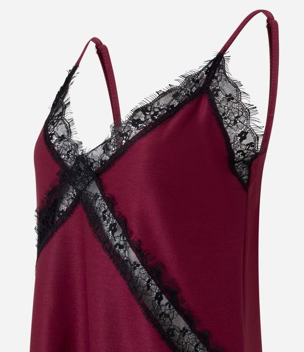 Blusa en Piquet con Encaje Delicada Aplicada 6