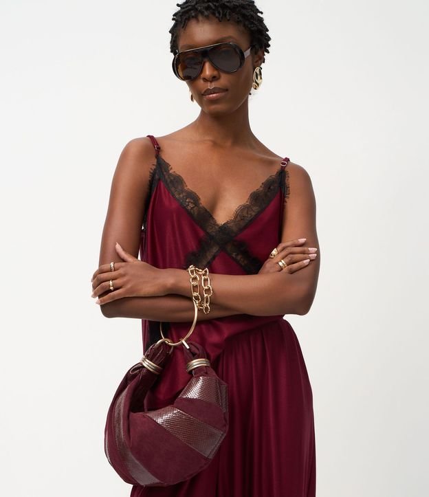 Blusa en Piquet con Encaje Delicada Aplicada 1