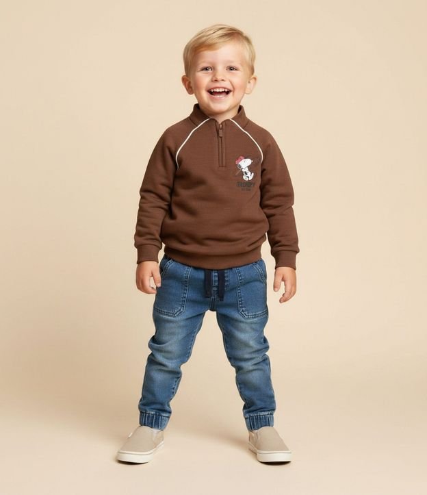 Buzo infantil Tech Fleece con Estampado Snoopy – Talle 2 a 6 años 1