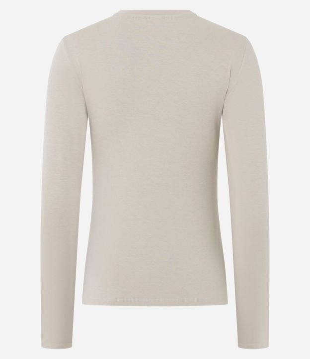 Blusa en Algodón con Cuello Redondo 3