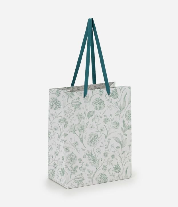 Bolsa de Regalo Pequeña con Estampa Floral