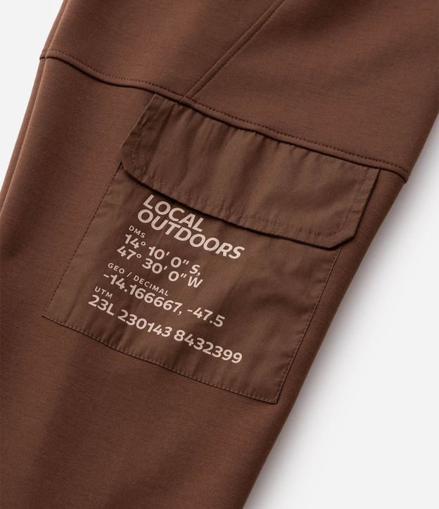 Pantalón Infantil Cargo en Felpa - Talle 5 A 14 años 4