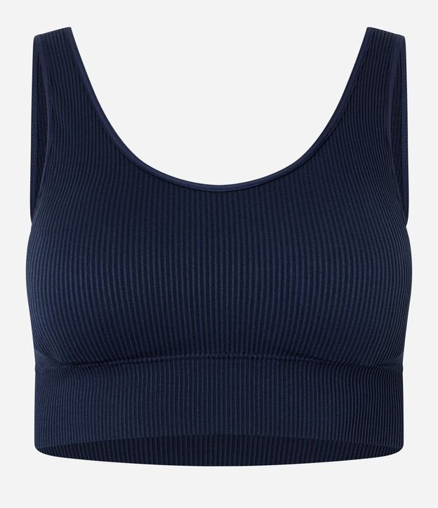Top copa Deportivo Seamless con Breteles Anchos 5