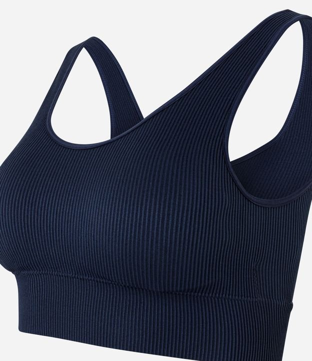 Top copa Deportivo Seamless con Breteles Anchos 6