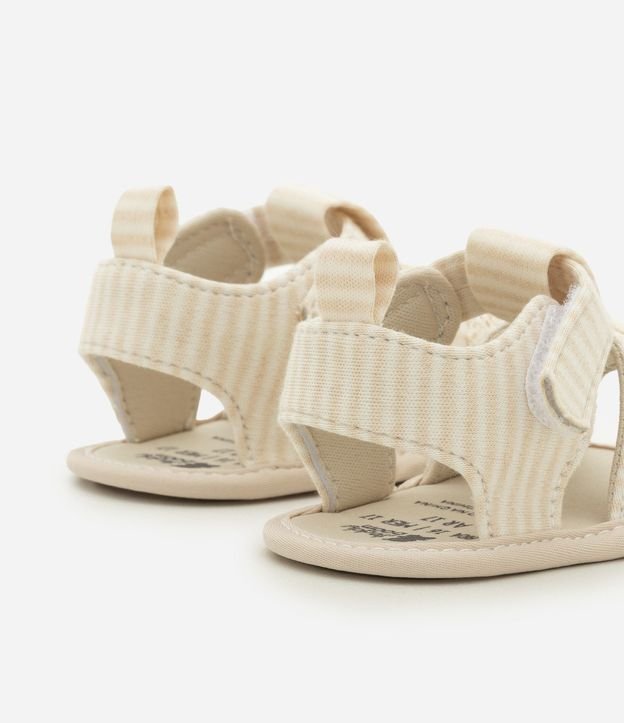 Sandalia Infantil con Rayas y Moña – Talle 14 a 19 2