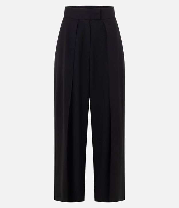 Pantalón Sastrería Cintura Alta con Pliegues Delanteros 5
