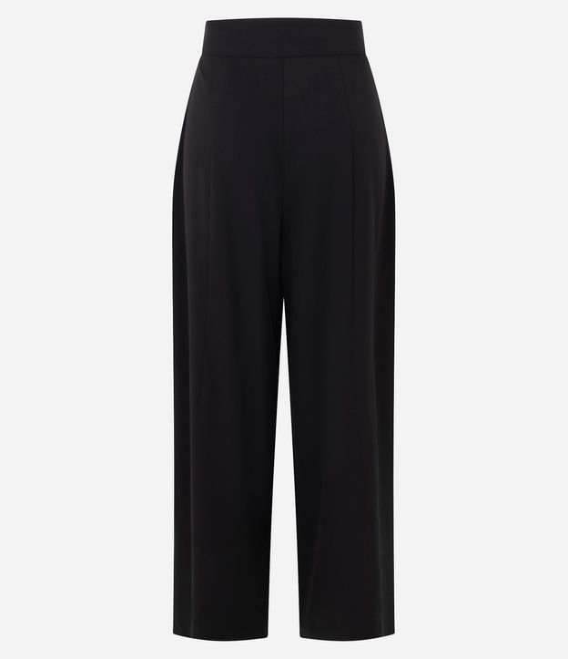 Pantalón Sastrería Cintura Alta con Pliegues Delanteros 6