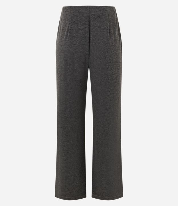 Pantalón en Rib con Modelo Recta 2