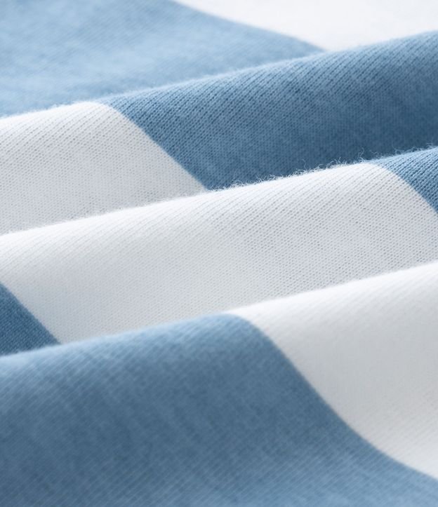 Remera Infantil Rayada con Estampa de Bluey en el Bolsillo – Talle 2 a 6 años 4