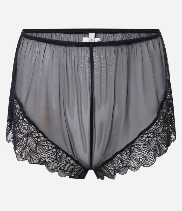 Pijama Short Doll en Tule con Detalles en Encaje 8