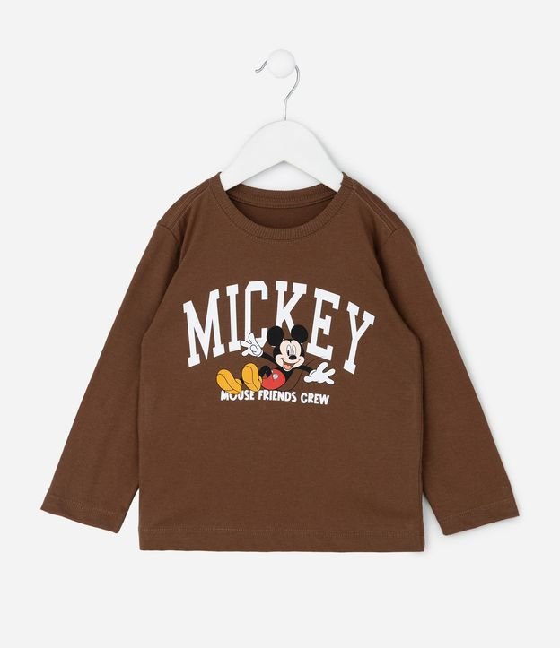 Remera Infantil con Estampa de Mickey Crew – Talle 2 a 6 años 2