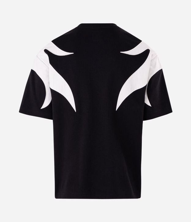 Remera Boxy con Detalle de Llamas Laterales 6