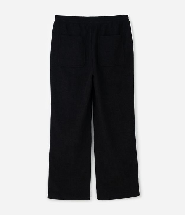 Pantalón Algodón Super Wide Leg con Rayas Laterales 6