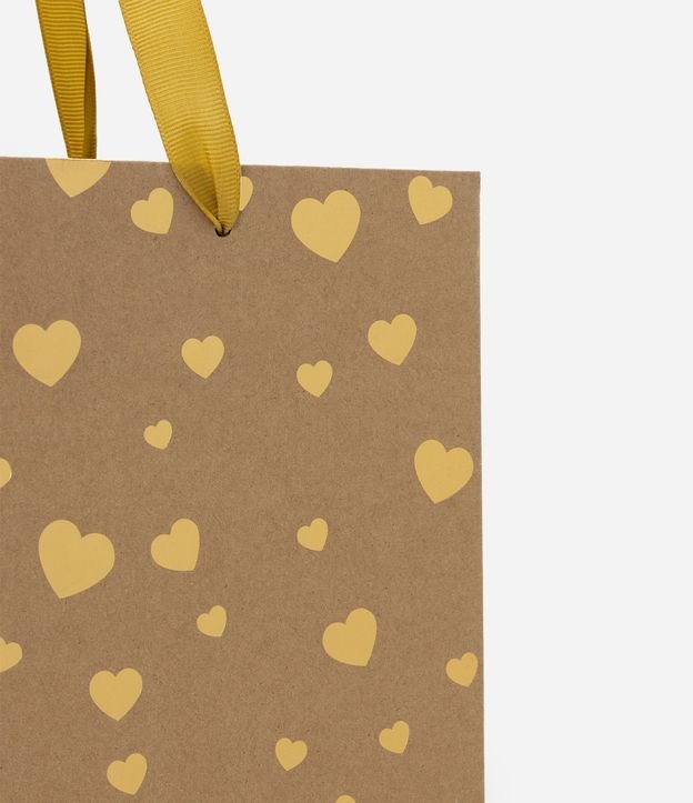 Bolsa de Regalo Pequeña con Estampa de Corazón 2