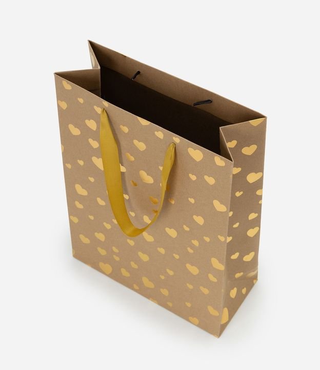 Bolsa de Regalo Pequeña con Estampa de Corazón 3
