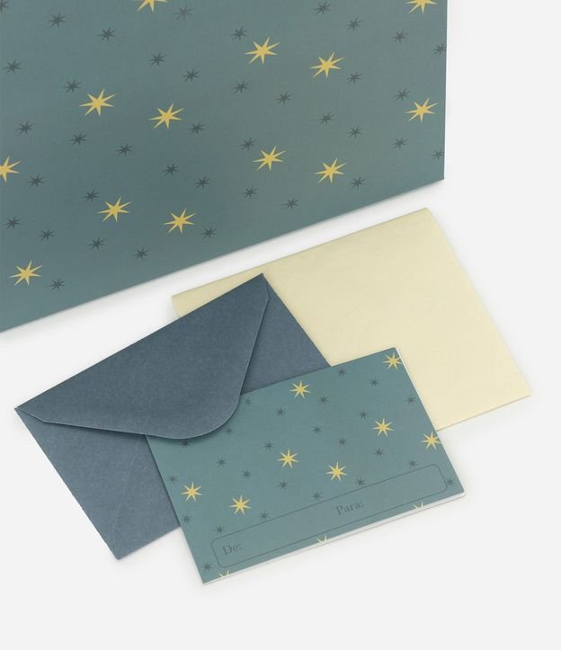 Bolsa de Regalo Pequeña con Estampa de Estrellas 4