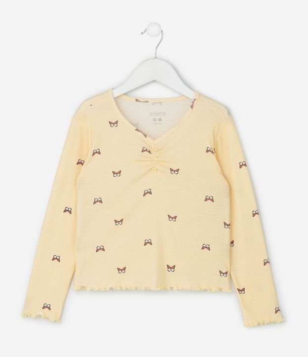Pijama Infantil con Estampado de Mariposas – Talle 5 a 14 años 4
