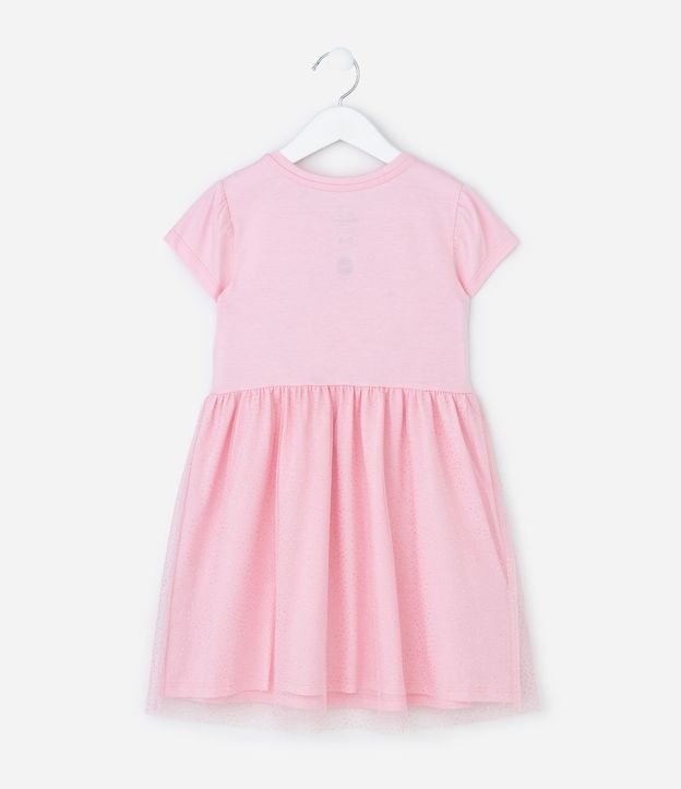 Camisón Infantil con Estampa de Hello Kitty y Pollera de Tule – Talle 3 a 8 años 3
