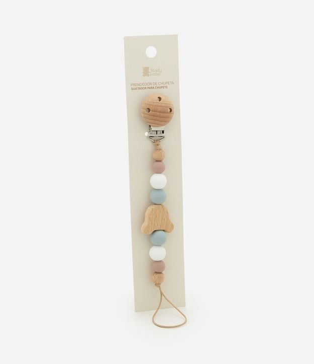 Prendedor de Chupeta en Silicone con Oso - Talle U 4