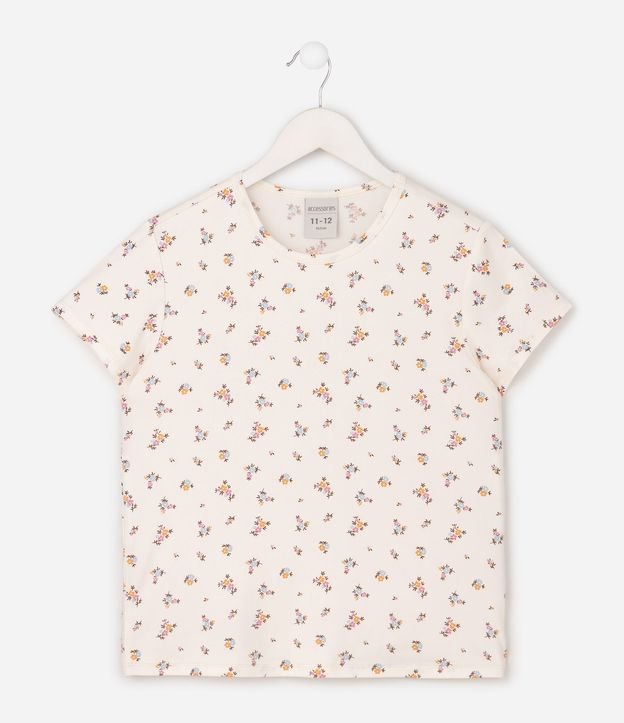 Pijama Infantil Peach Touch  Manga Corta - Tam  5 a 16 años 2