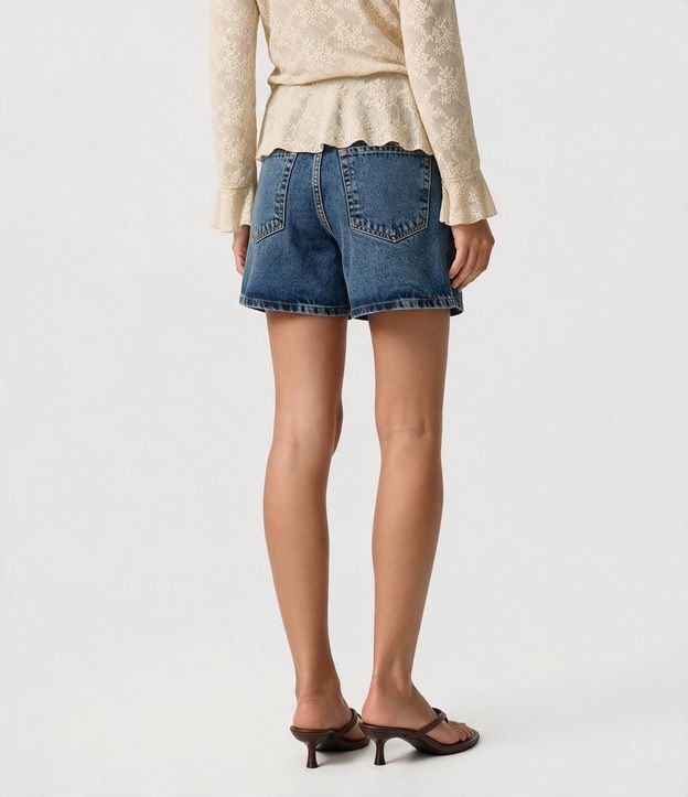 Short Mom en Jeans con Tiro Alto 4