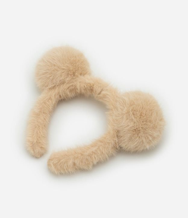 Vincha Infantil con Pompones Felpudos - Talle U 2