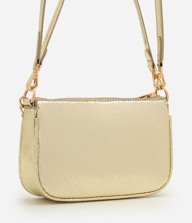 Cartera Shoulder Pequeña en PU con Detalle de Cadena 3