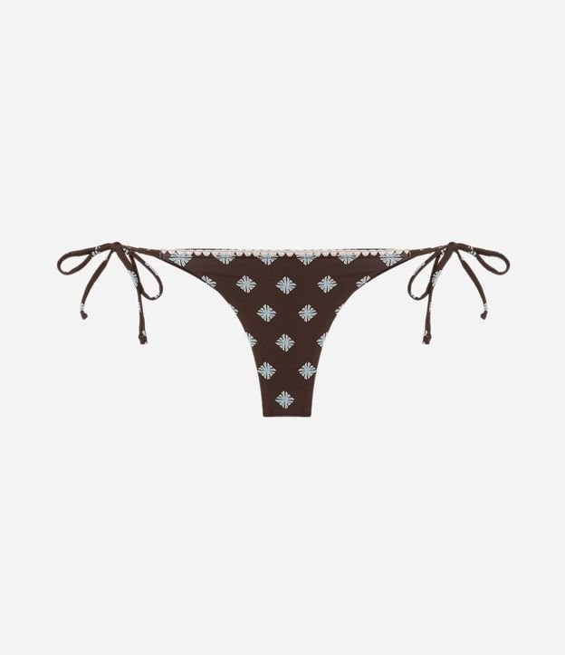 Bikini Bottom Moña en Poliamida con Estampado Sunshine Icon 5