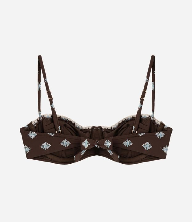 Bikini Top Media Taza en Poliamida con Estampado Sunshine Icon 6