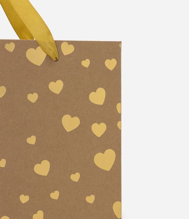 Bolsa de Regalo Mediana con Estampa de Corazones 2