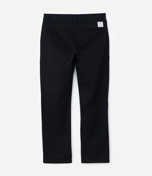 Pantalón Chino Recto en Sarga 6