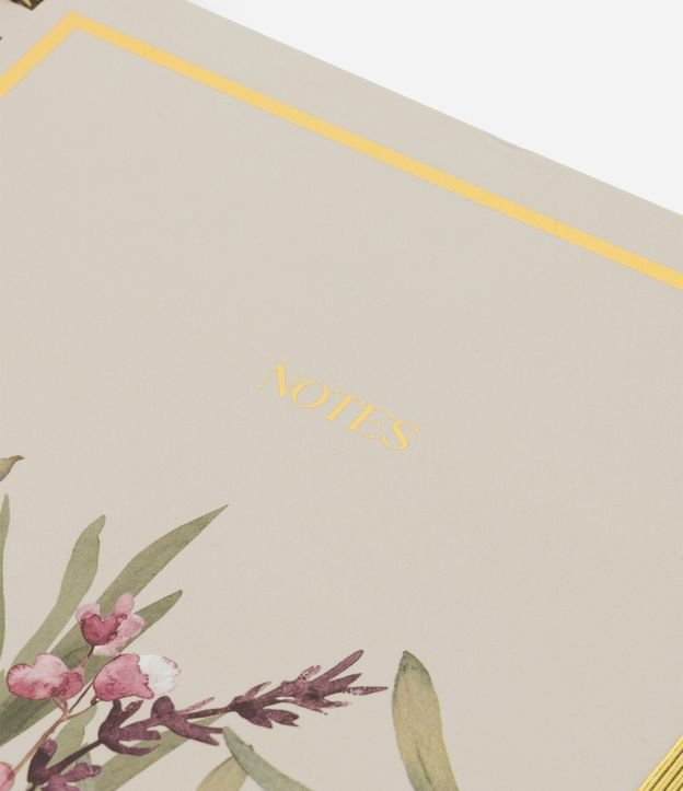 Cuaderno con Estampa Floral 120 Hojas 2