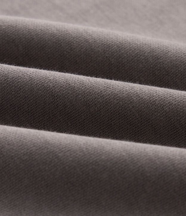 Pantalón Super Wide Leg en Algodón Interlock con Cordón 3