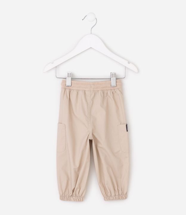 Pantalón Jogger Infantil en Algodón Paper Touch – Talle 0 a 18 Meses 3