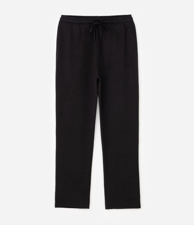 Pantalón de Pijama Larga Avulsa en Modal 5