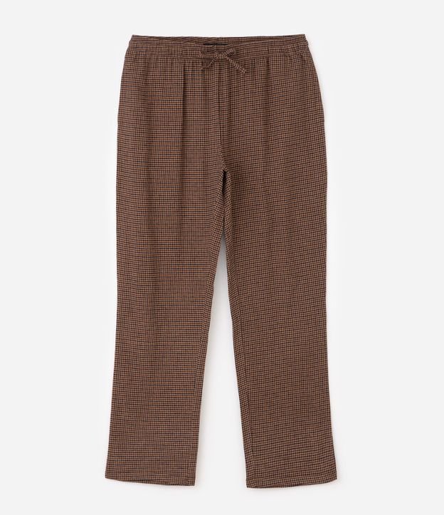 Pantalón Pijama Franela de Cuadros