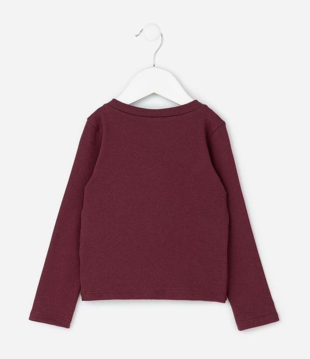 Remera Infantil en Rib con Bordado de Corazón – Talle 1 a 6 años 7